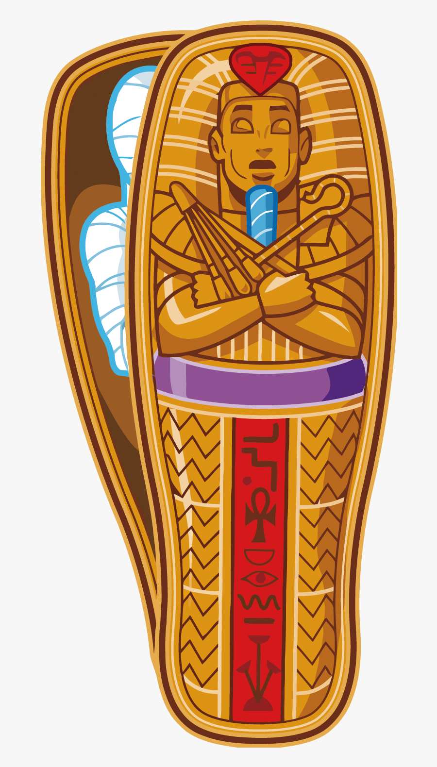 Sarcophagus Clipart, Transparent Clipart