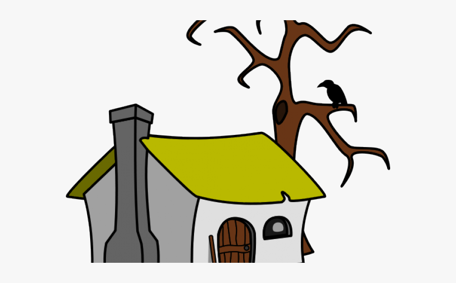 Cottage Clip Art, Transparent Clipart