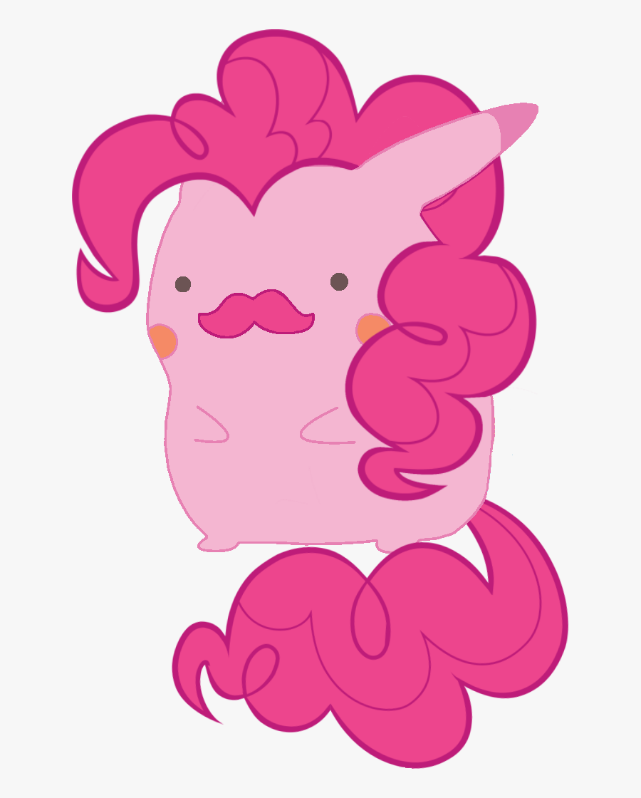 Bradleydoom, Moustache, Pikachu, Pinkachu, Pinkie Pie, - Pinkie Pie Pikachu, Transparent Clipart