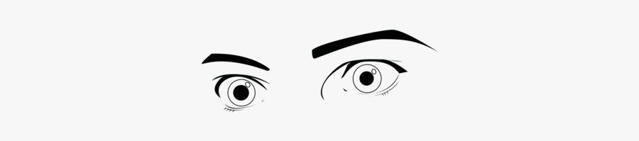 Eye,organ,area - Line Art, Transparent Clipart
