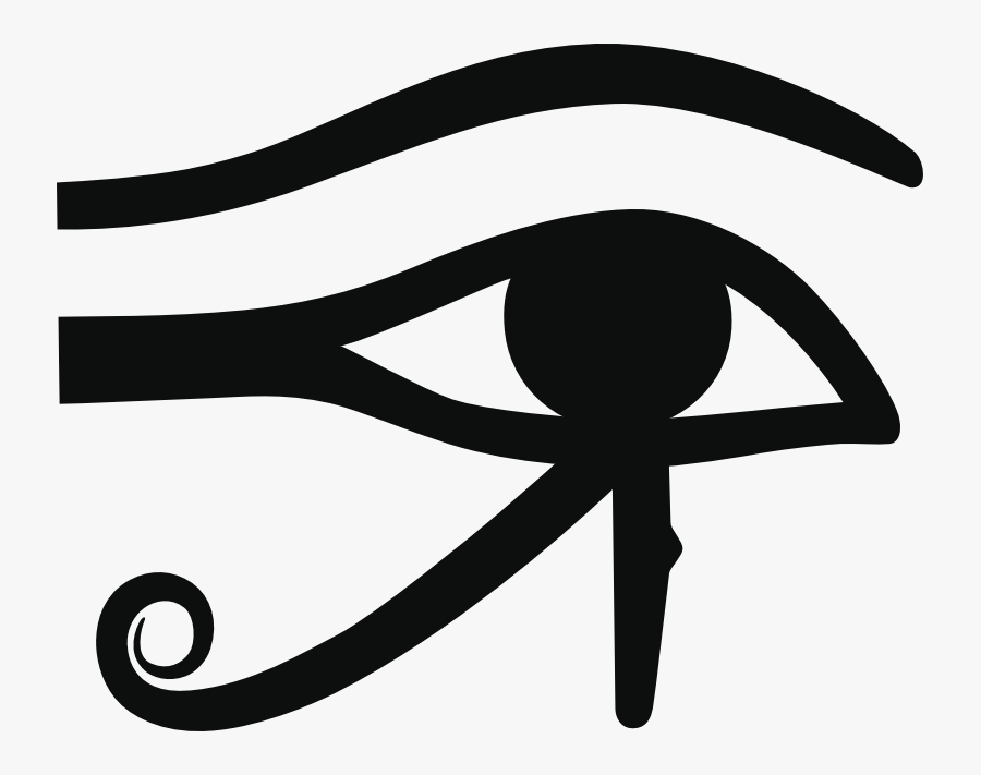 Ancient Egypt Eye Of Horus Sense Wadjet - Most Famous Egyptian Symbols, Transparent Clipart