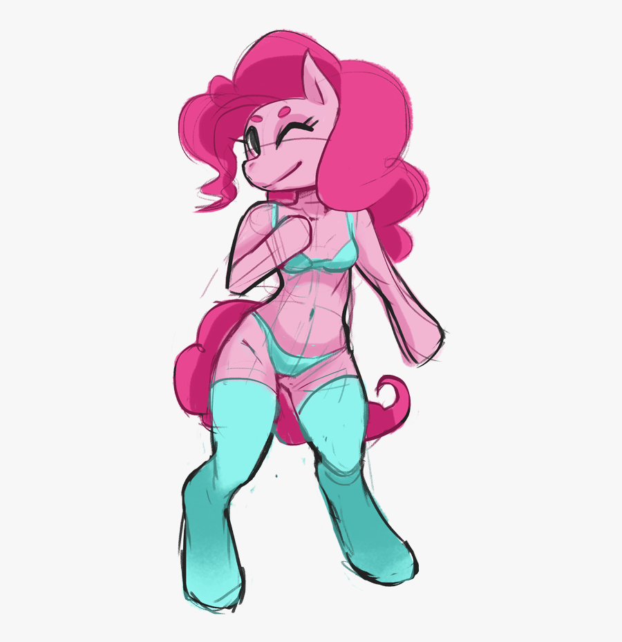 Mlp Pinkie Pie Sketch By Convexo - Cartoon, Transparent Clipart