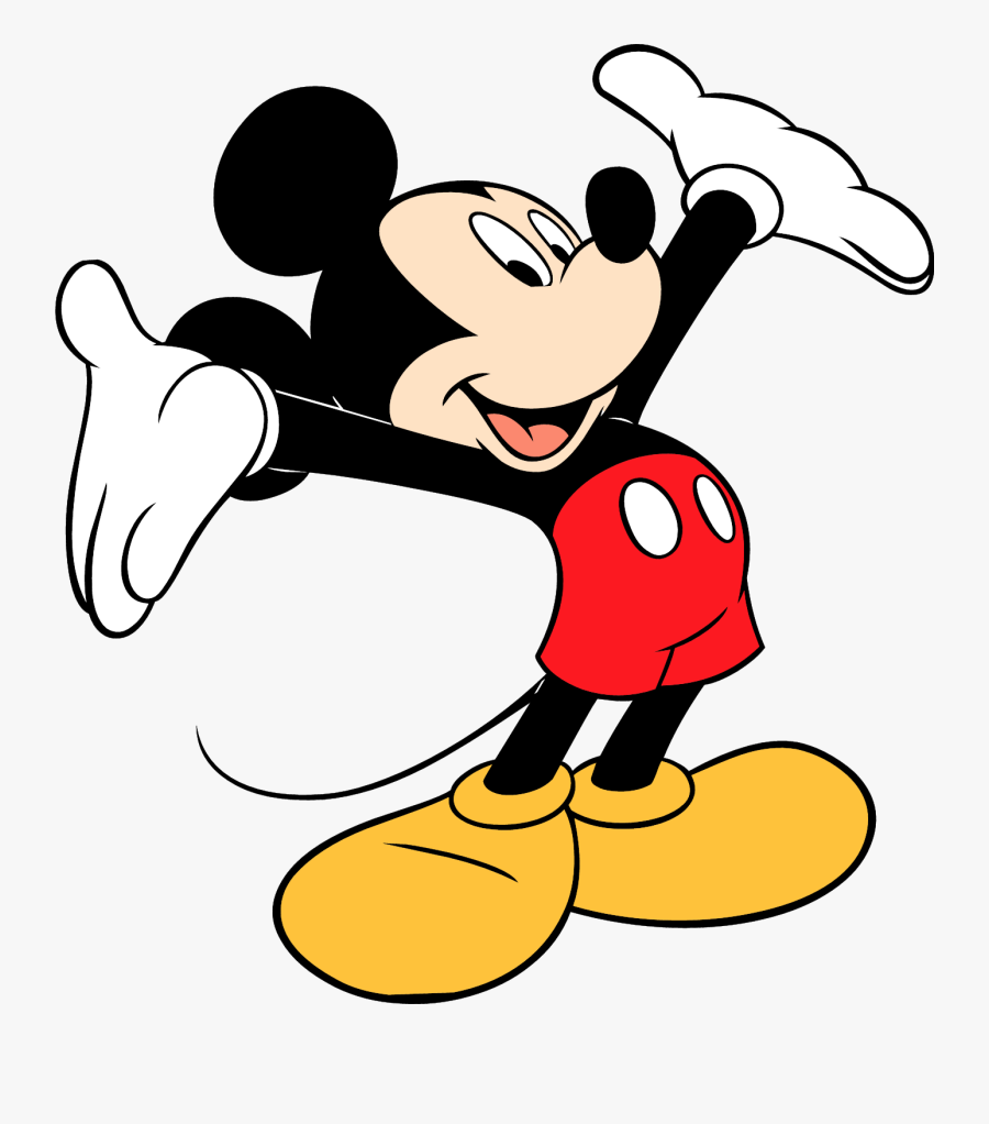 Aqui Imagens De E - Mickey Mouse Transparent Background, Transparent Clipart