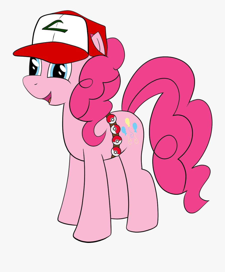 Php47, Pink Horse Daily, Pinkie Pie, Pokémon Trainer, - Cartoon, Transparent Clipart