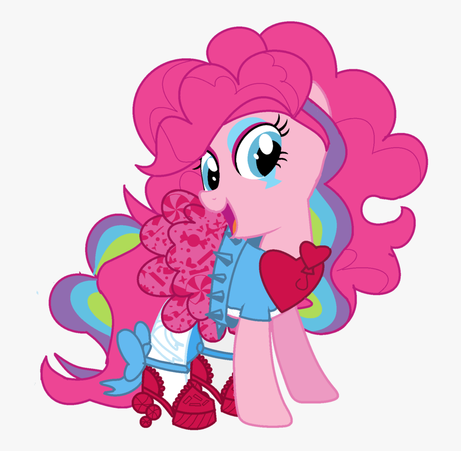 Fanmade Young Pinkie Pie - Mlp Rainbow Rocks Pony, Transparent Clipart