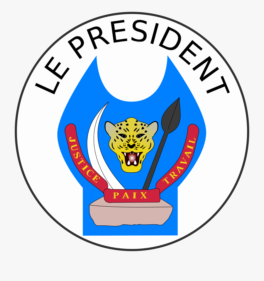 President Clipart Republic Government - Democratic Republic Of Congo Logo, Transparent Clipart