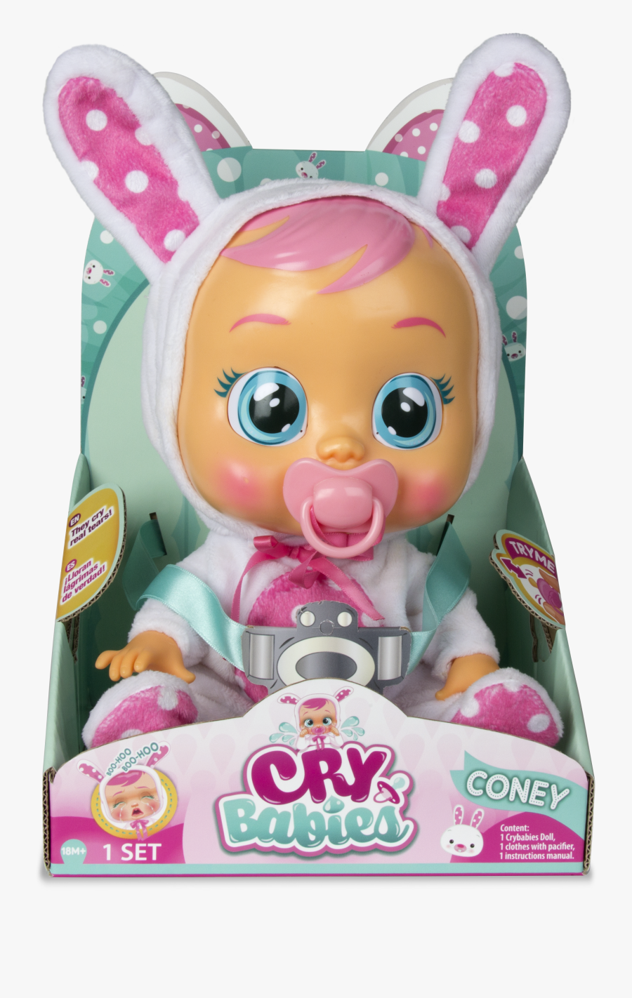 Cry Babies Coney - Cry Baby Doll, Transparent Clipart