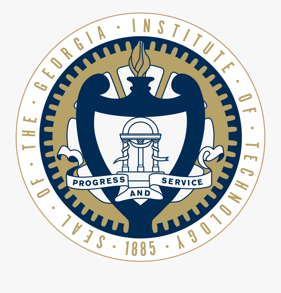 Georgia Tech Official Seal - Georgia Institute Of Technology, Transparent Clipart