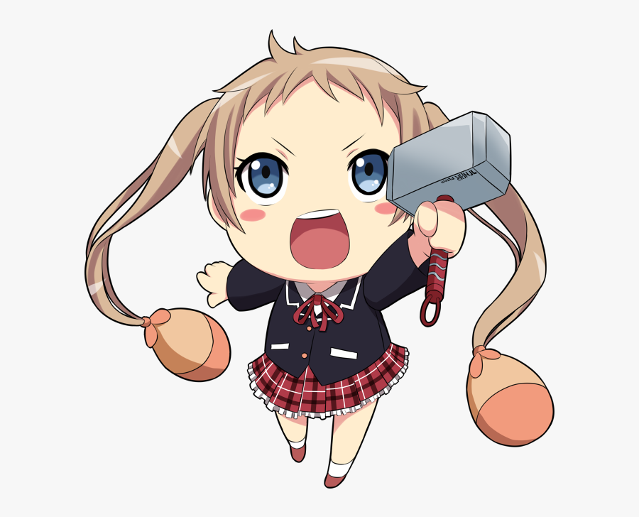 Sanae Dekomori Chibi Png, Transparent Clipart