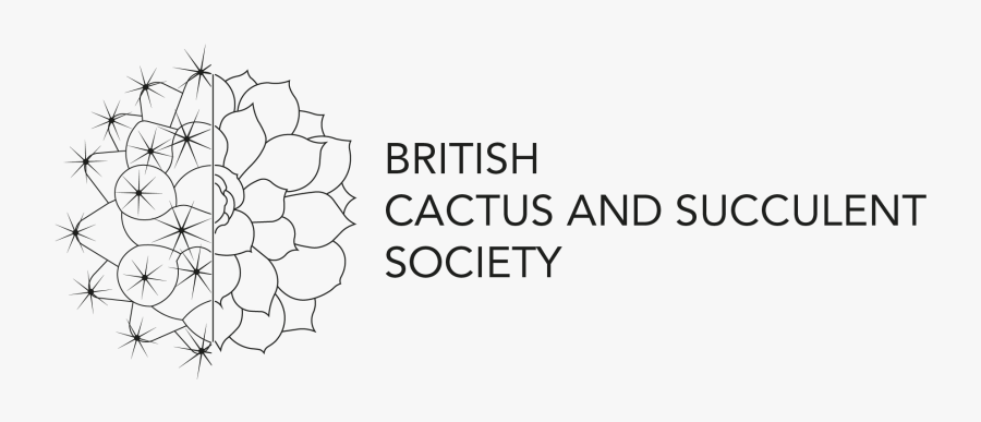 Bcss Logo Dark Lg - British Cactus And Succulent Society Logo, Transparent Clipart