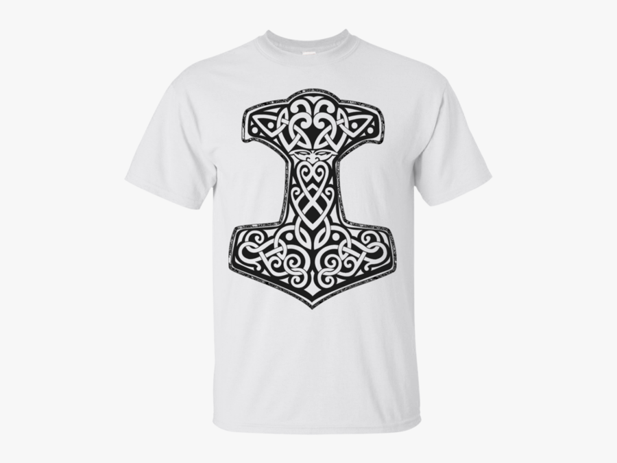 Transparent Mjolnir Png - Norse Thor Hammer Tattoo , Free Transparent ...