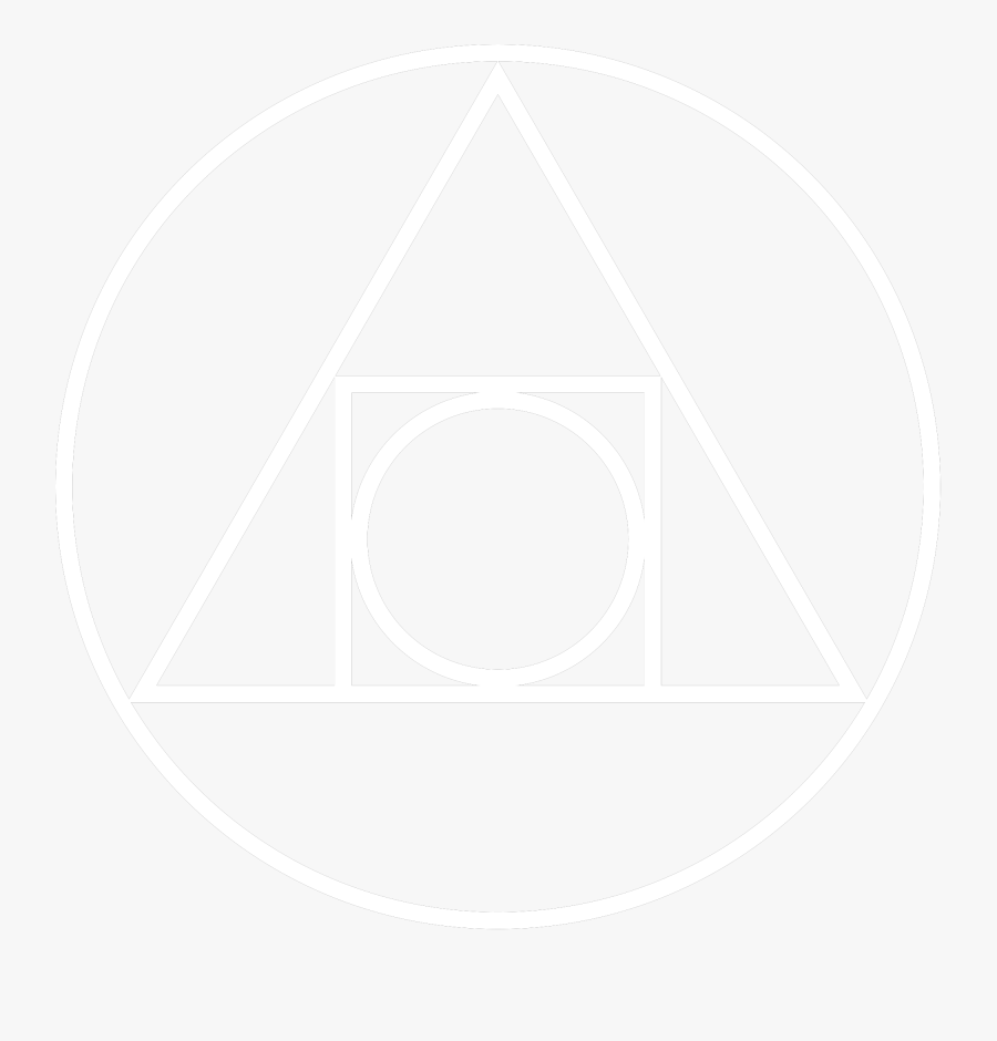 Philosopher's Stone Symbol White, Transparent Clipart