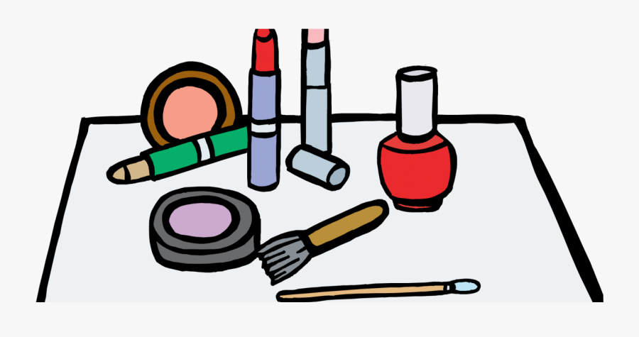 Coloring Pages Of Makeup, Transparent Clipart