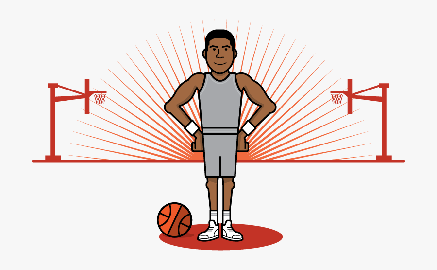 Dribble Basketball, Transparent Clipart
