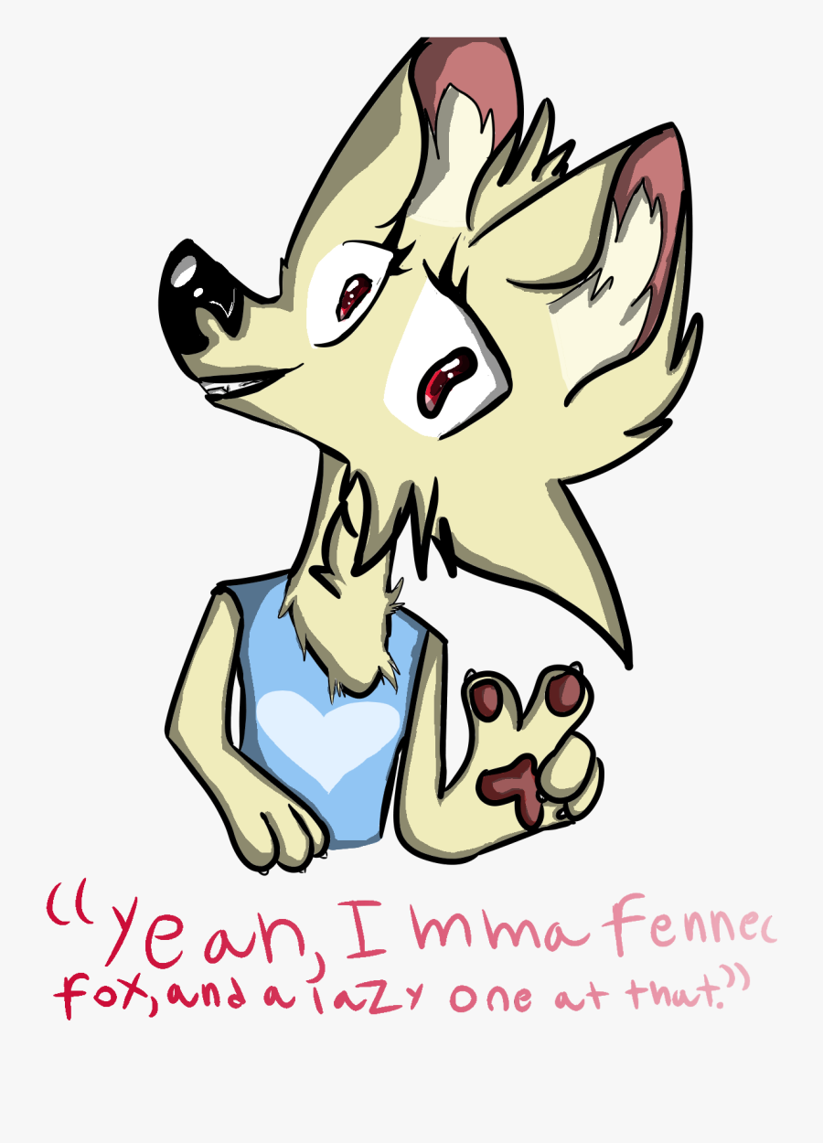 Transparent Fennec Fox Png - Anthro Fennec Fox Oc, Transparent Clipart