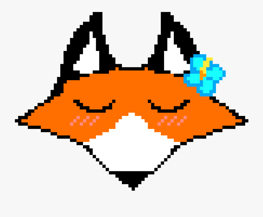 Cute Fox - Pixel Art, Transparent Clipart