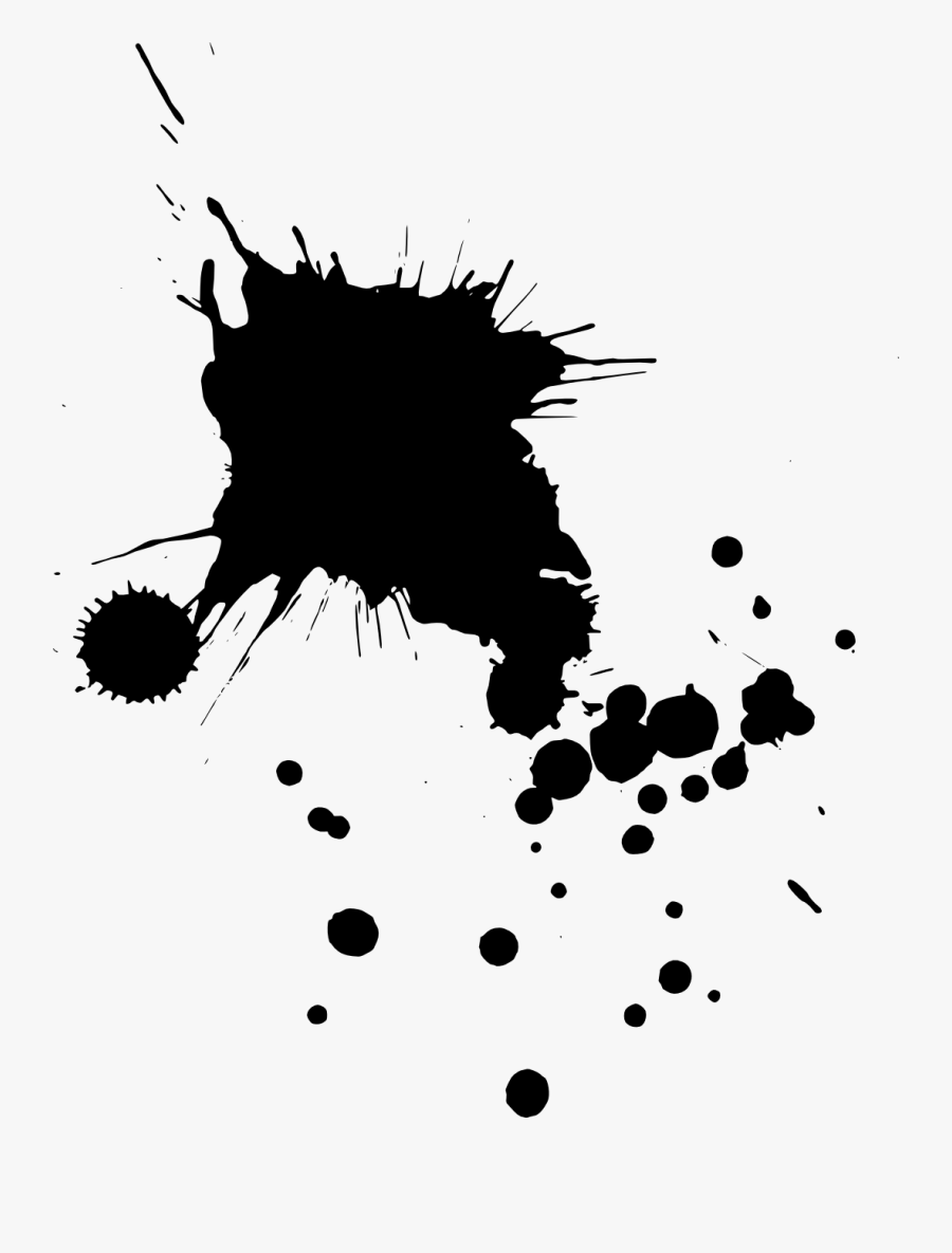 Paint Splatter - Brush Splash Png, Transparent Clipart