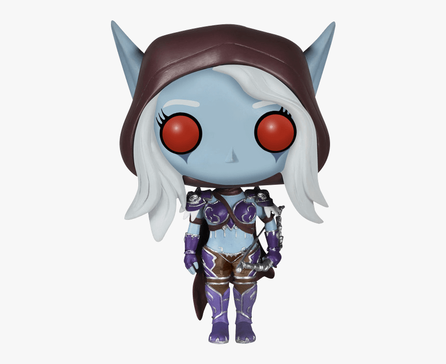 World Of Warcraft Lady - Sylvanas Pop Figure, Transparent Clipart