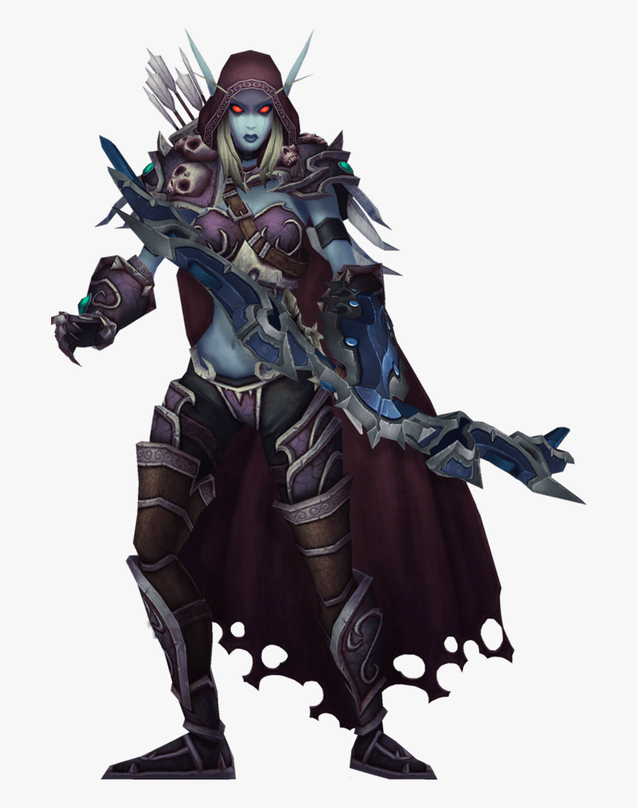 World Of Warcraft Sylvanas - Sylvanas Windrunner Png, Transparent Clipart