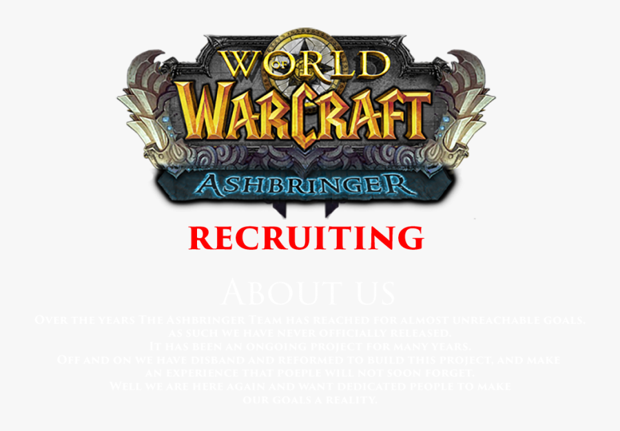 [project] World Of Warcraft Ashbringer - World Of Warcraft, Transparent Clipart