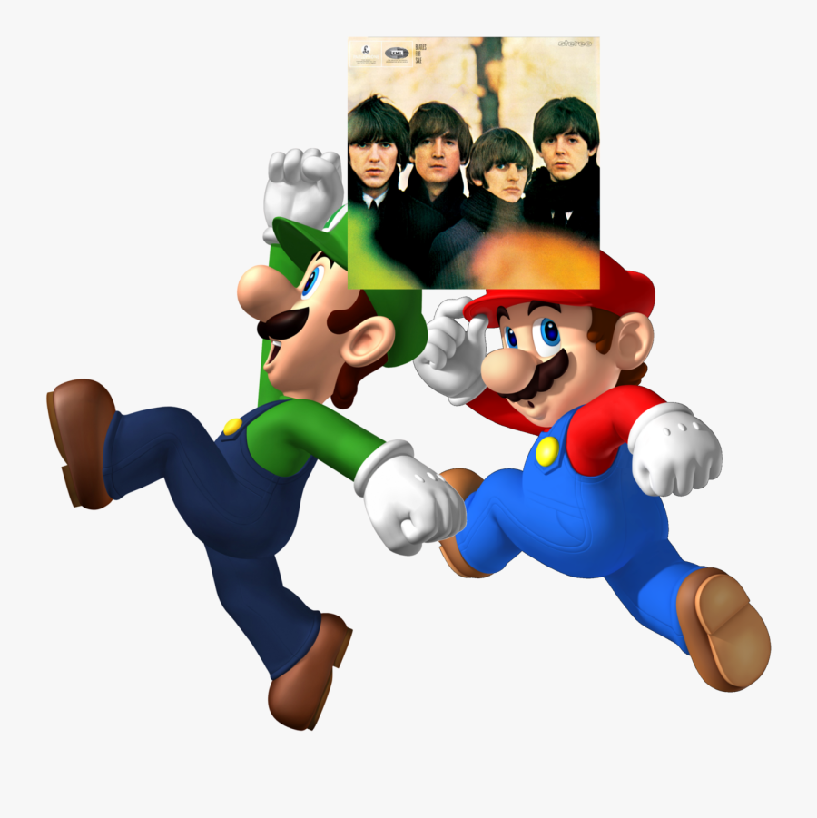 Beatles Beatles For Sale - Happy National Mario Day, Transparent Clipart