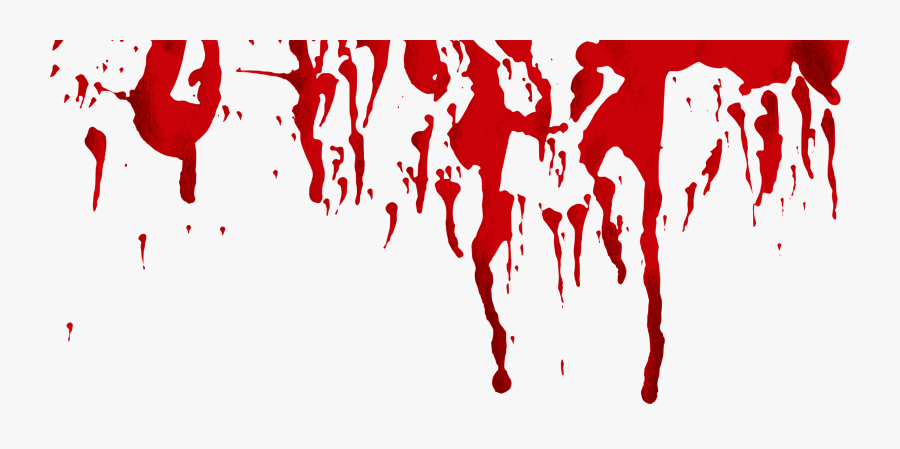 8 Blood Splatter Drip - Blood Splatter Blood Drip Transparent, Transparent Clipart