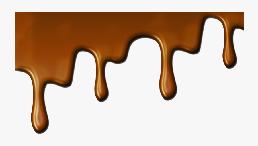 Dripping Chocolate Transparent Background, Transparent Clipart