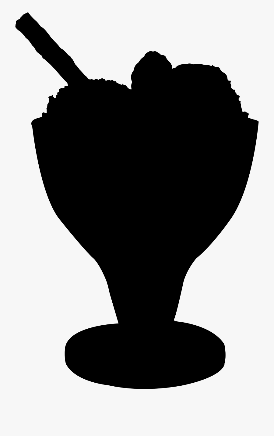 Heart Silhouette Clip Art M-095, Transparent Clipart