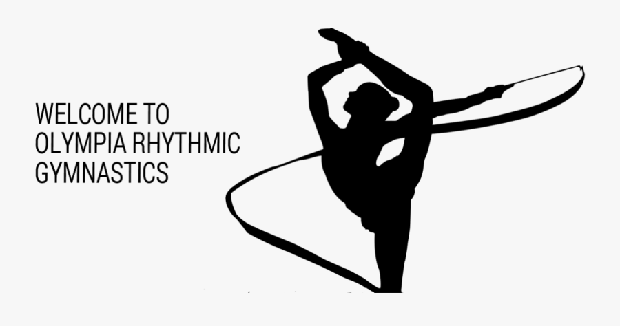 Gymnastics Silhouette - Silhouette, Transparent Clipart