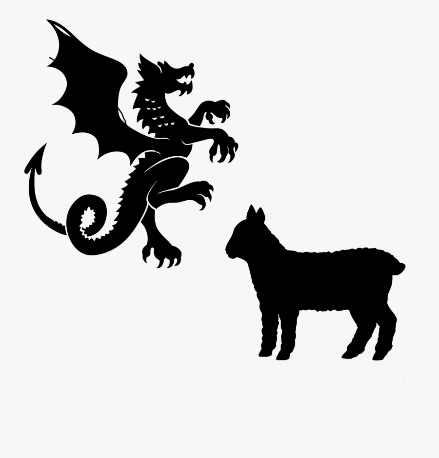 Vector Dragon Logo, Transparent Clipart