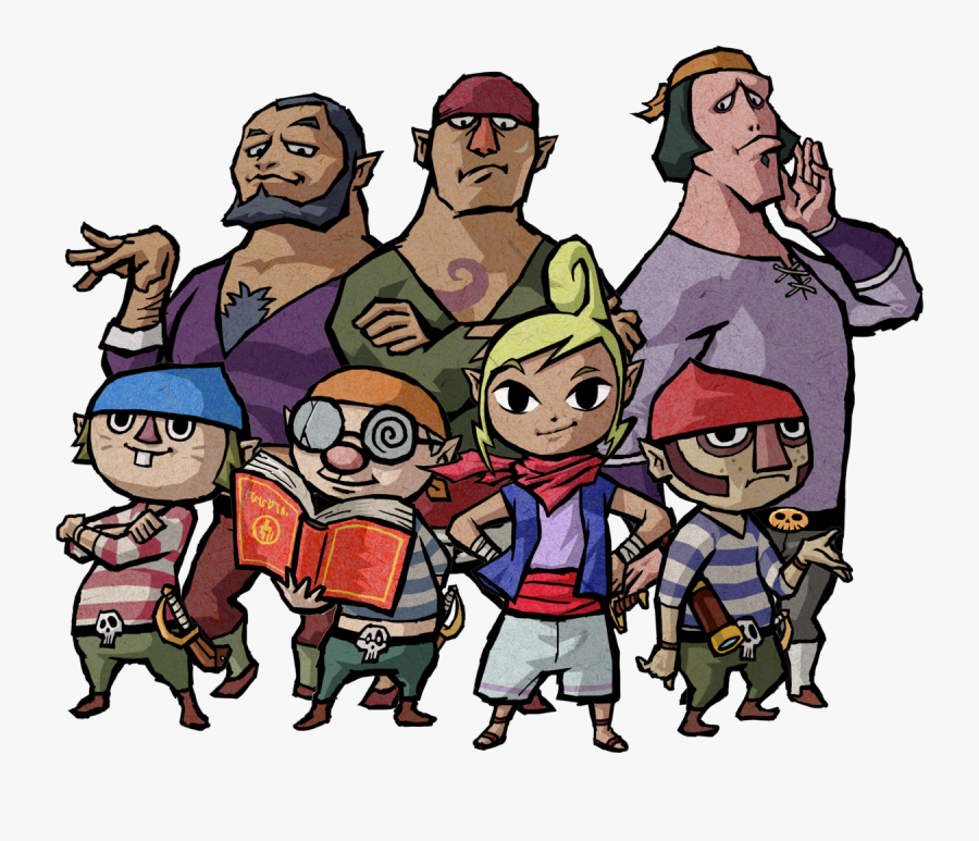 Zelda Wind Waker Pirates, Transparent Clipart