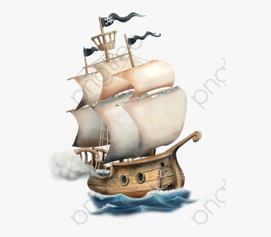 Pirate Ship Clipart - Pirate Boats Clipart Hd, Transparent Clipart