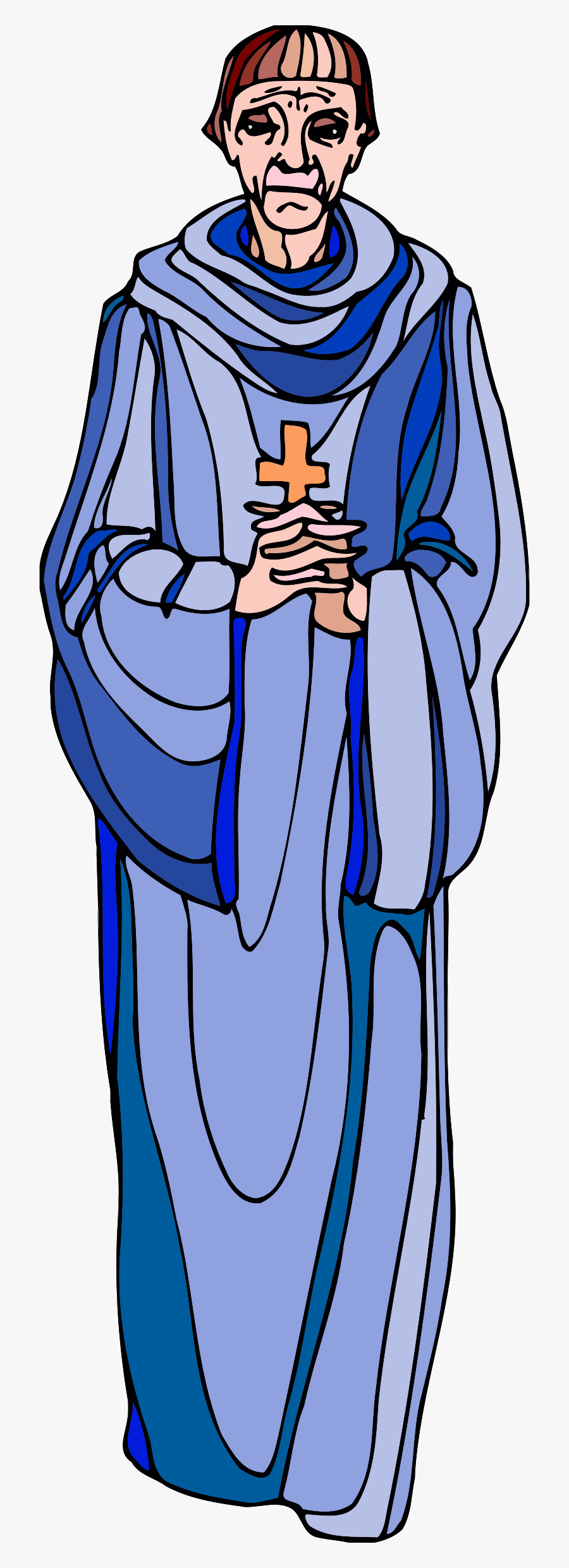 Priest Clip Arts - Romeo And Juliet Characters Clipart, Transparent Clipart