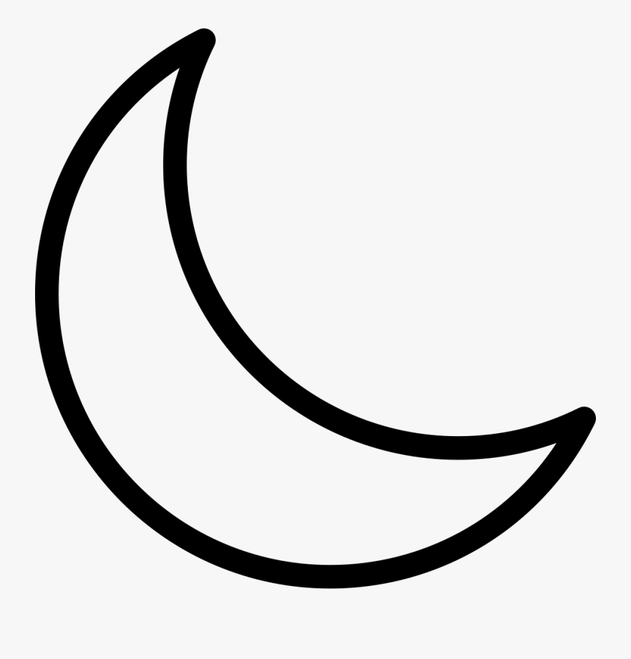 Crescent Moon Svg, Transparent Clipart