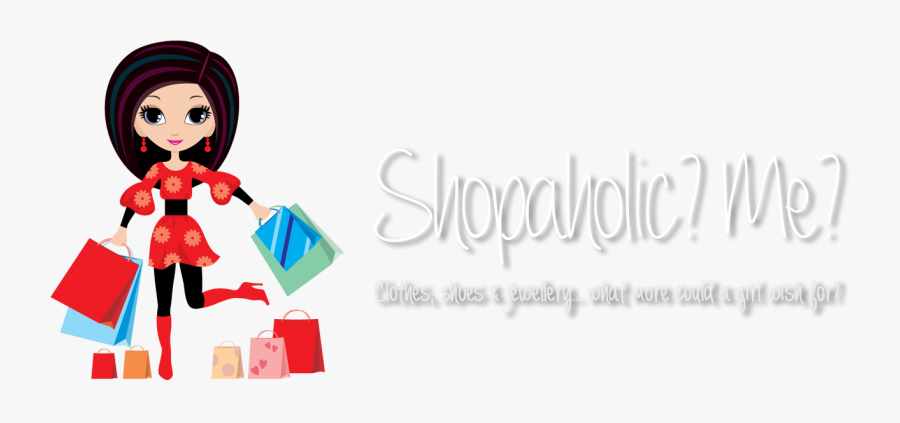 Shopaholic Me - Girl Shopping Clip Art, Transparent Clipart