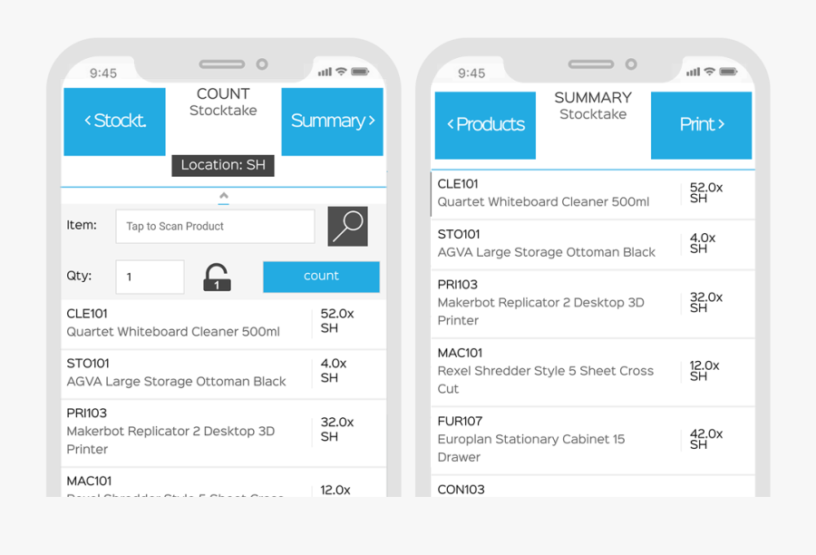 Barcode Scan To Stock Count In The App - Mobile Phone, Transparent Clipart