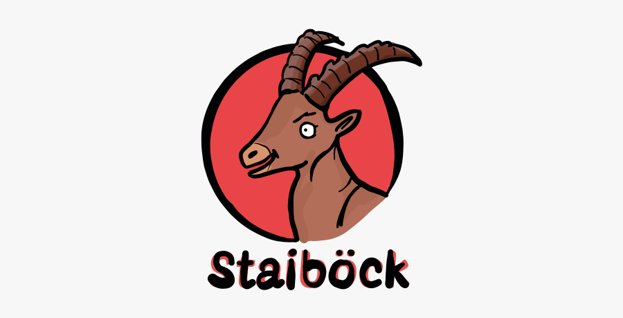 Staiböck - Horn, Transparent Clipart