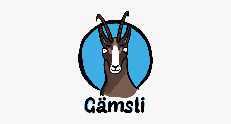 Gämsli - Antelope, Transparent Clipart