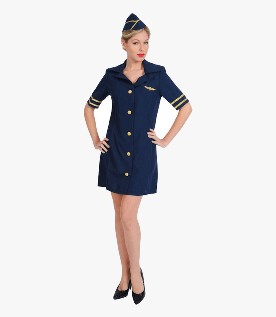 Stewardess Png - Air Hostess Dress For Boys, Transparent Clipart