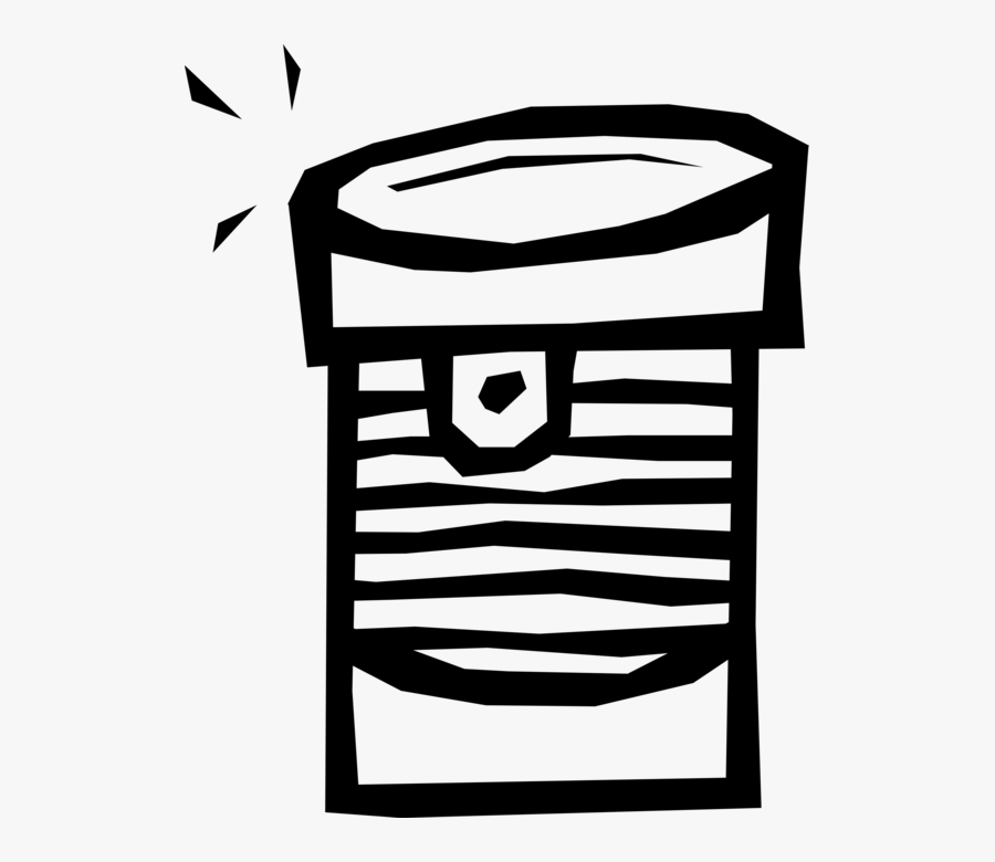 Vector Illustration Of Waste Basket, Dustbin, Garbage - M.m. Lyon, Transparent Clipart