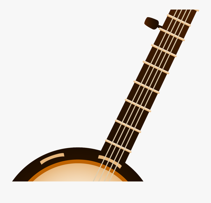 Transparent Clarinet Clipart - Banjo Country Music Instruments, Transparent Clipart