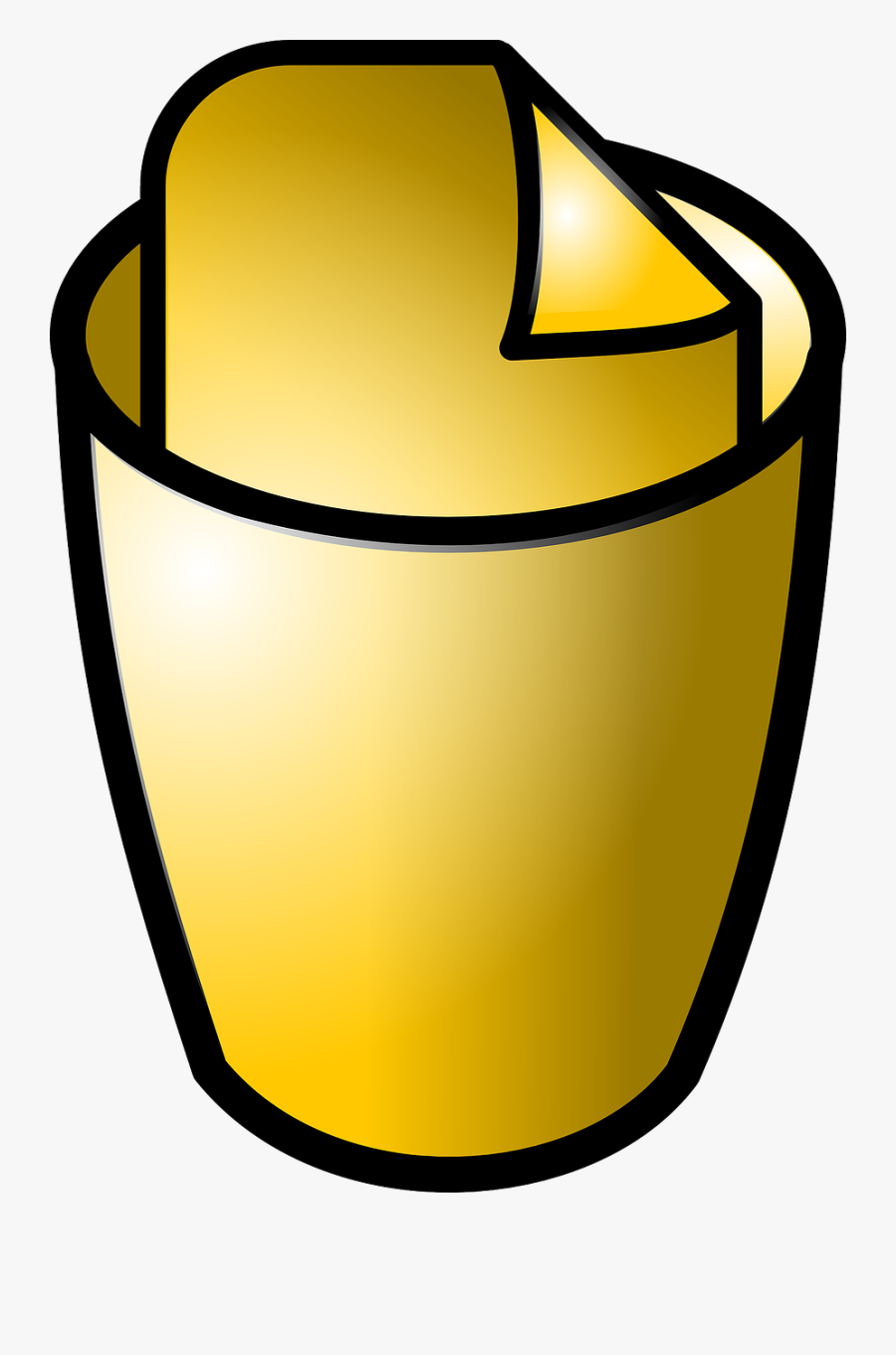 Trash Can Full Free Picture - Waste Container, Transparent Clipart
