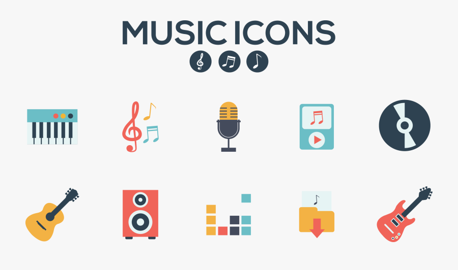 Music Download Musical Instrument Icon - Free Music Icons, Transparent Clipart