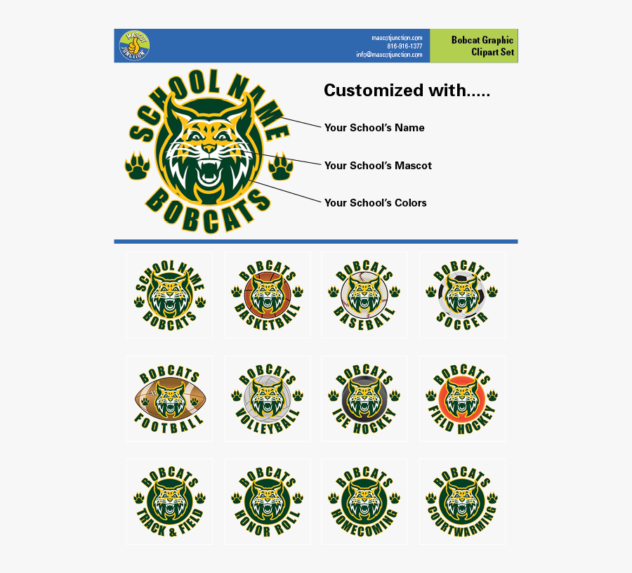 School Theme Jaguars, Transparent Clipart