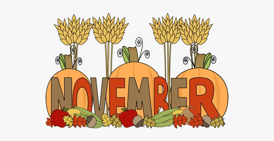 November Clipart Free Transparent Png - Novemberclipart, Transparent Clipart