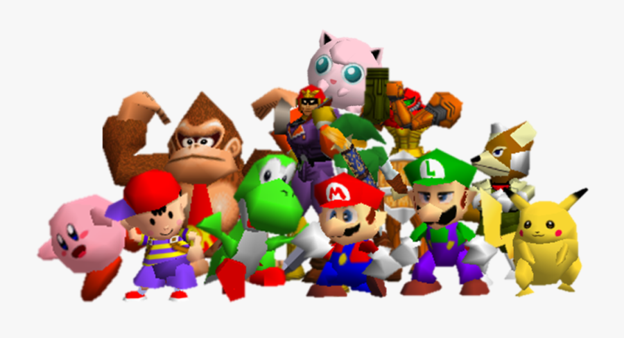 Com Smash Bros Png 82305 - Smash 64 Original 12, Transparent Clipart