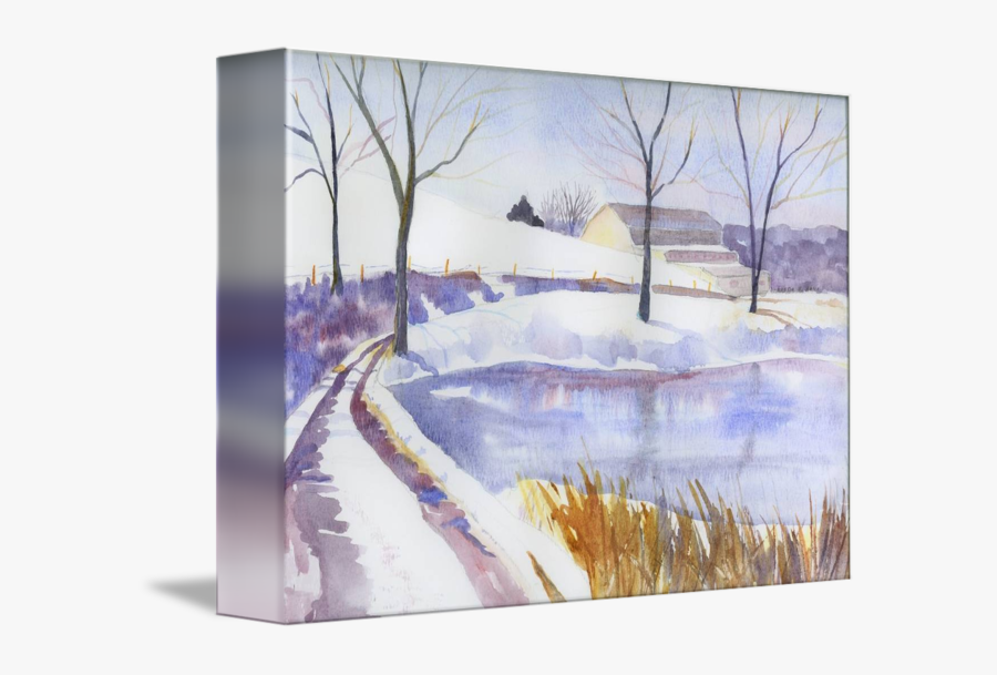 Transparent Winter Frame Png - Painting, Transparent Clipart