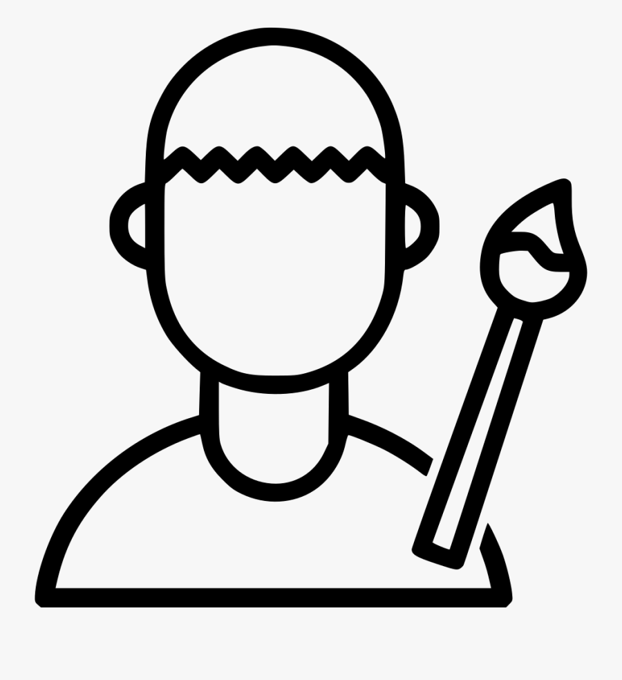 Painter Drawing Tutor Painting Paint Art Artist - Food Producer Icon, Transparent Clipart