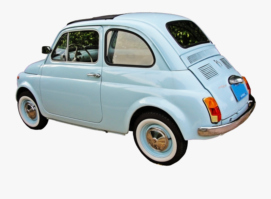 Fiat 500 Vecchia, Transparent Clipart