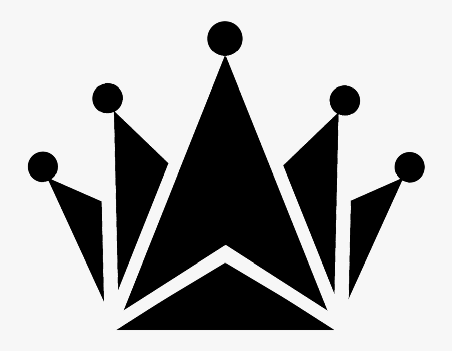 Excellence Brand Crown Logo Clipart , Png Download - Crown Black N White Logo, Transparent Clipart